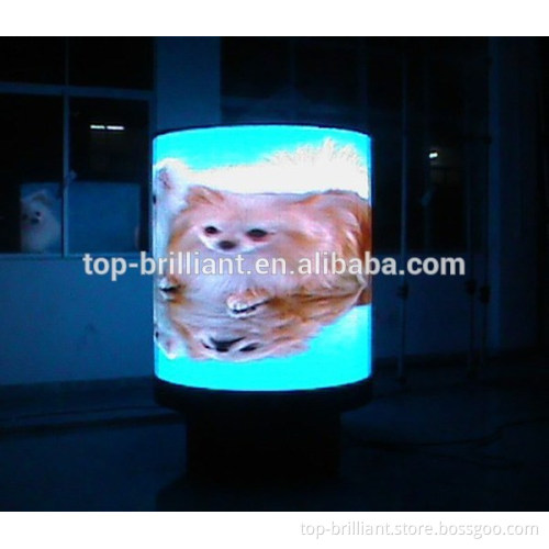 indoor fullcolor smd circle led display screen